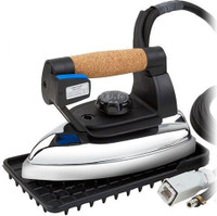 Vikhyat Gas Iron 010 100 W Dry Iron(Silver)