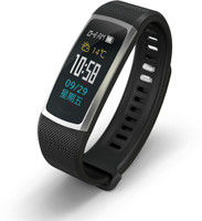 RCE RCE-WB-T8 Fitness Smart Band(Black Strap, Size : Free Size)