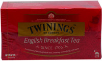 Twinings English Breakfast Tea, 25 Tea Bags Black Tea Bags Box(25 Bags)