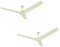 BAJAJ New Panther Pack Of 2 1200 mm 3 Blade Ceiling Fan(Bianco, Pack of 2)