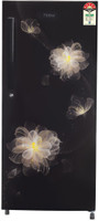 Haier 195 L Direct Cool Single Door 5 Star Refrigerator(Black Blossom, HRD-1955CKB-E)