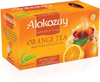 Alokozay Premium Tea, Orange Tea, 25 Tea Bags - 50g Orange Instant Tea Bags Box(50 g)