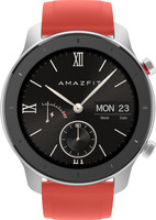 huami Amazfit GTR 42 mm Smartwatch(Red Strap, Regular)