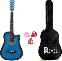 REVEL RVL-38C-LGP-BLS Acoustic Guitar Linden Wood Ebony Right Hand Orientation(Blue)