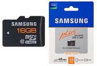 SAMSUNG Micro SDHC 16 GB SD Card Class 10 48 MB/s  Memory Card