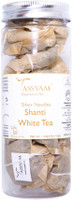 Tassyam Shanti White | 10 Natural Teabags White Tea Bags Plastic Bottle(10 Bags)