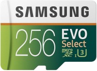 SAMSUNG EVO 256 GB MicroSDXC Class 10 100 MB/s  Memory Card