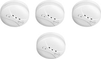 VICOM Smart Smoke Sensors - During Fire (Pack of 4) Wired Sensor Security System