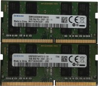 SAMSUNG PC4-19200, 1.2V DDR4 16 GB (Dual Channel) Laptop (M471A2K43CB1-CRC, 2RX8, PC4-2400T-SE1-11, laptop RAM)