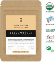 Yellowfield Assam CTC Tea Unflavoured Black Tea Pouch(200 g)