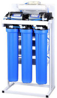 super aqua 50 Lph  Plant, 50 liter/hr 40 L RO Water Purifier(Blue)