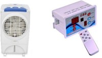 Pihu Air Cooler Remote Control 018 Tower Air Cooler(White, 25 Litres)   Air Cooler  (pihu)
