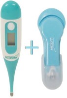 U-grow DIGITAL THERMOMETER WITH BLUE NAIL CLIPPER Baby Thermometer(Blue)