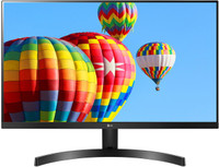 LG 24 inch Full HD LED Backlit IPS Panel Monitor (24MK600M)(AMD Free Sync, Response Time: 5 ms, 75 Hz Refresh Rate)