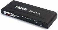 VIBOTON Latest Update Version Network Interface 5 Port HDMI Switch Media Streaming Device(Black)