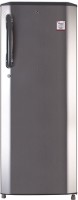 LG 270 L Direct Cool Single Door 3 Star Refrigerator(Shiny Steel, GL-B281BPZX)