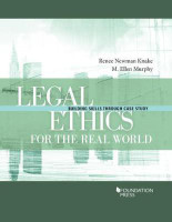 Legal Ethics for the Real World(English, Paperback, Jefferson Renee N. Knake)