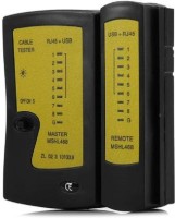 Di Innovating Technology RJ 45+ RJ 11 LAN CABLE TESTER Network Interface Card(Black)
