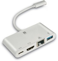 iball UTC 4-in-1 USB Adapter(White)