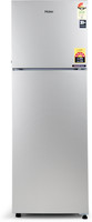 Haier 258 L Frost Free Double Door 3 Star Convertible Refrigerator(Grey Steel, HEF-25TGS)