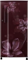 LG 188 L Direct Cool Single Door 4 Star Refrigerator(Scarlet Orchid, GL-B191KSOX)
