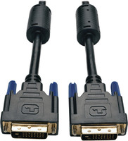 Tripp Lite DVI Cable 7.62 m P560-025(Compatible with Computer, Black)