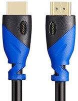 eDragon HDMI Cable 15.2 m ED772130(Compatible with HDTV, Black, Blue)