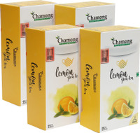 CHAMONG Organic Lemon Green Tea Lemon Green Tea Bags Box(50 Bags)