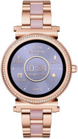 MICHAEL KORS Sofie Smartwatch(Gold Strap, Free Size)