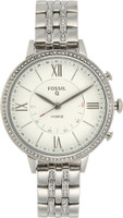FOSSIL Q Jacqueline Smartwatch(Silver Strap, Free Size)