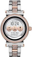 MICHAEL KORS Sofie Smartwatch(Gold Strap, Free Size)