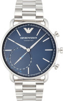 EMPORIO ARMANI Aviator Smartwatch(Silver Strap, Free Size)