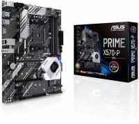 ASUS PRIME X570-P/CSM Motherboard(WHITE AND BLACK)