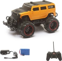 Miss & Chief Big and Mean Rock Crawling 1:20 Scale Modified Off-Road Hummer RC Car/Monster Truck(Yellow)