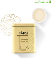 Te.Cha Silver Needle Most Luxurious Champagne Look Chinese Unflavoured White Tea Box(50 g)