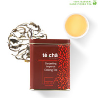 Te.Cha Darjeeling Imperial Favourable Blend of Sumptuous Taste and Aroma Unflavoured Oolong Tea Box(50 g)