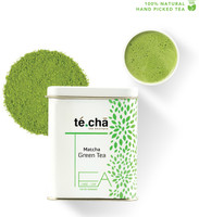Te.Cha Organic Japanese Matcha Ceremonial Grade Unflavoured Matcha Tea Box(50 g)