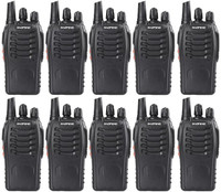 visionrabbit BAOFENG 888s walkie talkie(10pcs) BAOFENG 888s walkie talkie(10pcs) Walkie Talkie(Black)