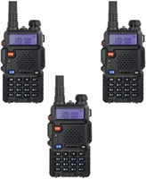 visionrabbit BAOFENG UV-5R walkie talkie(3pcs) BAOFENG UV-5R walkie talkie(3Pcs) Walkie Talkie(Black)