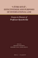 "L'etre situe", Effectiveness and Purposes of International Law(English, Hardcover, unknown)