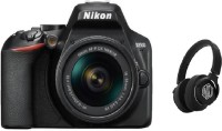 NIKON D3500 DSLR Camera AF-P DX NIKKOR 18-55mm (With Starboy Headphone) DSLR Camera AF-P DX NIKKOR 18-55mm f/3.5-5.6G VR(Black)