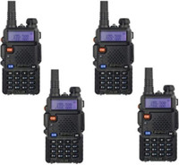 visionrabbit BAOFENG uv5r walkie talkie 4pcs BAOFENG uv5r walkie talkie 4OK cs Walkie Talkie(Black)