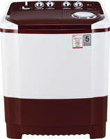 LG 7 kg Semi Automatic Top Load Maroon, White(P7010RRAA)