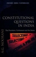 Constitutional Questions in India(English, Paperback, Noorani A.G.)