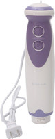 Moaere Mixer Chopper Includes Whisk Attachment-003659 200 W Hand Blender(White, Purple)