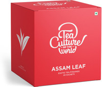 Tea Culture Of The World Assam Leaf Tea - Black Tea - 20 Tea Bags Black Tea Bags Box(20 Bags)