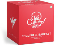 Tea Culture Of The World English Breakfast - Black Tea - 20 Tea Bags Black Tea Bags Box(20 Bags)