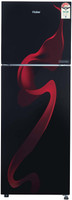 Haier 258 L Frost Free Double Door 4 Star Convertible Refrigerator(Spiral Glass Black, HRF-2784PSG-E)