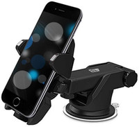 ELV Car Mobile Holder for Dashboard, Windshield(Black)