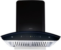 Elica WD TBF HAC 60 MS NERO Auto Clean Wall Mounted Chimney(Black 1425 CMH)